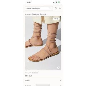 Free People Havana Gladiator Sandals -41